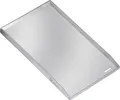 BBQ-Toro Edelstahl Grillplatte, 32,5 x 49 cm, BBQ Plancha, Grillblech, Grillpfanne, Grillschale