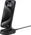 Belkin BoostCharge Pro - Kabelloses Ladegerät - magnetisch, wandelbar, mit Qi2 - 15 Watt - 3 A - Fast Charge - Schwarz (WIA008BTBK)