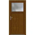 Kunststoff-Nebeneingangstür K 501-88 Golden Oak 88 cm x 198 cm Anschlag Links