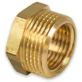 Messing Gewinde-Fitting Reduzierung mit Flansch IG-AG, schwere Ausführung (Ausführung: 1''AG - 3/4''IG)