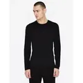 A|X Armani Exchange für Herren. 8NZM77ZJA5Z1200 Maglia-Pullover schwarz (XL), Lässig, Baumwolle, Recycelte Baumwolle