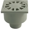 Marley - Hof-ablauf Dn 50 Abgang Senkrecht, Rost 10 X 10 Cm Siphons & Abläufe