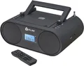 KLIM Boombox B4 Boombox (AM/FM Radio, Radio mit CD Spieler, AM/FM Radio, MP3, Bluetooth, AUX, USB)
