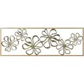 Wanddekoration Gold Eisen Blumen Einteilig Handgemacht Modern Wandobjekt Wanddeko Für Schlafzimmer Wohnzimmer Flur Küche Esszimmer