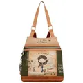 Anekke Rucksack Peace & Love bunt
