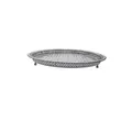 marokkanisches Tablett Nadia 47cm Silberfarbig