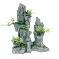 Europet-Bernina Aquariendeko Aquariumdekoration Hoher Fels 9.3 cm x 20 cm x 18.5 cm