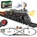 Elektrische Zug Spielzeug, Eisenbahn Kinder Elektrisch, Dampfzug, Fernbedienu