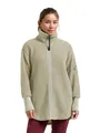 Didriksons - Sally Teddy Jacke - Damen Pile Full-Zip - Grün