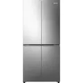Hisense RQ5P470SAID French Door Kühl-Gefrier-Kombination Inox Look - Silber