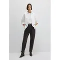 Mavi Weite Jeans LAURA Pleated Baggy Pants braun 28