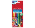 Faber-Castell Buntstift FABER-CASTELL Buntstifte Colour Grip Promotionetui 10+2 Kartonetui