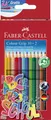 12 FABER-CASTELL Dreikant-Buntstifte Colour GRIP, Promoetui