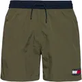Tommy Hilfiger HERITAGE Badehose Herren in army green, Größe S FS 2025