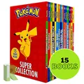 Pokemon Super Collection Series Books 1-15 Box Set