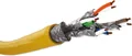 Goobay GHMT-es CAT 8.1 Verlegekabel, S/FTP (PiMF), Gelb (61127)