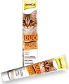 GimCat Duo Paste Anti-Hairball Malz Käse Katzensnack Haarpflege Tube 50g