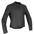 Halvarssons Storhagen Leder Motorrad Jacke Gr. 56 Herren Schwarz