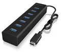 ICY BOX IB-HUB1700-C3                 bk