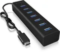 RAIDSONIC Type-C  zu 7 Port USB 3.0 Hub