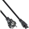 InLine Notebook Netzkabel, 3pol Kupplung 3m schwarz (3 m) (16656K)