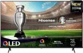 Hisense 55E77NQ QLED-Fernseher (139 cm/55 Zoll, 4K Ultra HD, Smart-TV, 4K UHD, QLED), Energieeffizienzklasse E (März 2021)