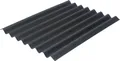 Onduline Bitumenwellplatte Easyline 100 x 76 cm 2,6 mm schwarz