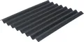 Onduline Bitumenwellplatte Easyline 100 x 76 cm 2,6 mm schwarz