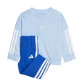 adidas Unisex Baby ESSENTIALS JOGGER, glow blue/white, 3-6 Months
