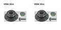 SKF 2x Radnabe Radlagersatz hinten für VW Passat Variant Golf VI Skoda Yeti