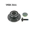 Radlagersatz SKF VKBA 3644 für AUDI SEAT SKODA VW, Hinterachse