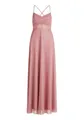 Vera Mont Damen Abendkleid im Glitzer-Look 34, Rosé/Silver