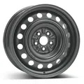 Stahlfelgen KFZ ALCAR STEEL 16" 6.5J 5x100 ET 45 54 NERO
