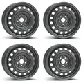 4 Alcar Stahlfelgen 6.5Jx16 Zoll ET45 5x100 für Toyota Avensis 4er Satz