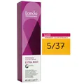 Londa Professional permanente Cremehaarfarbe Extra Rich 60 ml 5/37 hellbraun gol