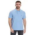 Tommy Hilfiger Short Sleeve Polo MW0MW17770C1O in Breezy Blue color size small