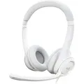 Logitech - H390 Usb Pc Headset - Off White Mikrofon Mit Gerauschunterdruckung Komfortables Design