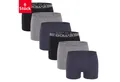 Gomati Boxershorts Herren Seamless Pants (6er Pack) Microfaser-Elasthan Boxershorts