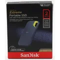 SanDisk Extreme Portable SSD 2 TB tragbare NVMe SSD Festplatte USB-C