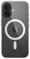 Apple Clear Case mit MagSafe Cover für Apple iPhone 16  Transparent