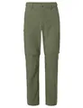 VAUDE Wanderhose Herren Farley Stretch T-Zip Pants III - Wasserabweisende Herren Wanderhose Zip Off, atmungsaktive Trekkinghose mit Hosenbund, Cedar Wood,56