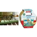 tesa Verlegeband extra stark klebend, braun, 50 mm x 5 m von Hand einreißbar, doppelseitig (5681-18-0)