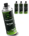 (18,61 EUR/kg) 4x 227g Butan Gaskartuschen Ventilkartusche Bajonett MSF1a MSF-1