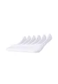 s.Oliver Socks Damen S25105000 Matt Fein Füßlinge, Weiße (White 0001), 35/38 (6er Pack)