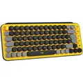Logitech POP Keys Bluetooth, kabellose Tastatur DEUTSCH QWERTZ BLAST GELB #GBR