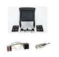 SET: Doppel 2-DIN Blende für Peugeot Boxer FIAT Ducato Citroen Jumper 2002-2006