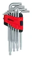 KS Tools Kugelkopf-Torx-Winkelstiftschlüssel-Satz, lang, 10-teilig - 151.5180