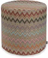 H.O.C.K. Sitzhocker H.O.C.K. Cahlil Hocker rund Pouf Ø45x45cm multicolor boho, Hocker, Barhocker & Sitzhocker, Pouf, Badhocker, Wohnzimmer Hocker