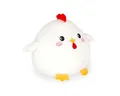 Legami Kuscheltier Kissen Super Soft Huhn weiß/bunt 36 cm