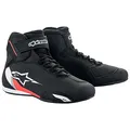 Alpinestars Sektor Motorradschuhe (Black/White/Red,45)